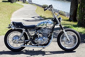 chlSR400モーターロックシート Amazon | MOTOR ROCK SR400/500用 ベーツタイプ TTシート