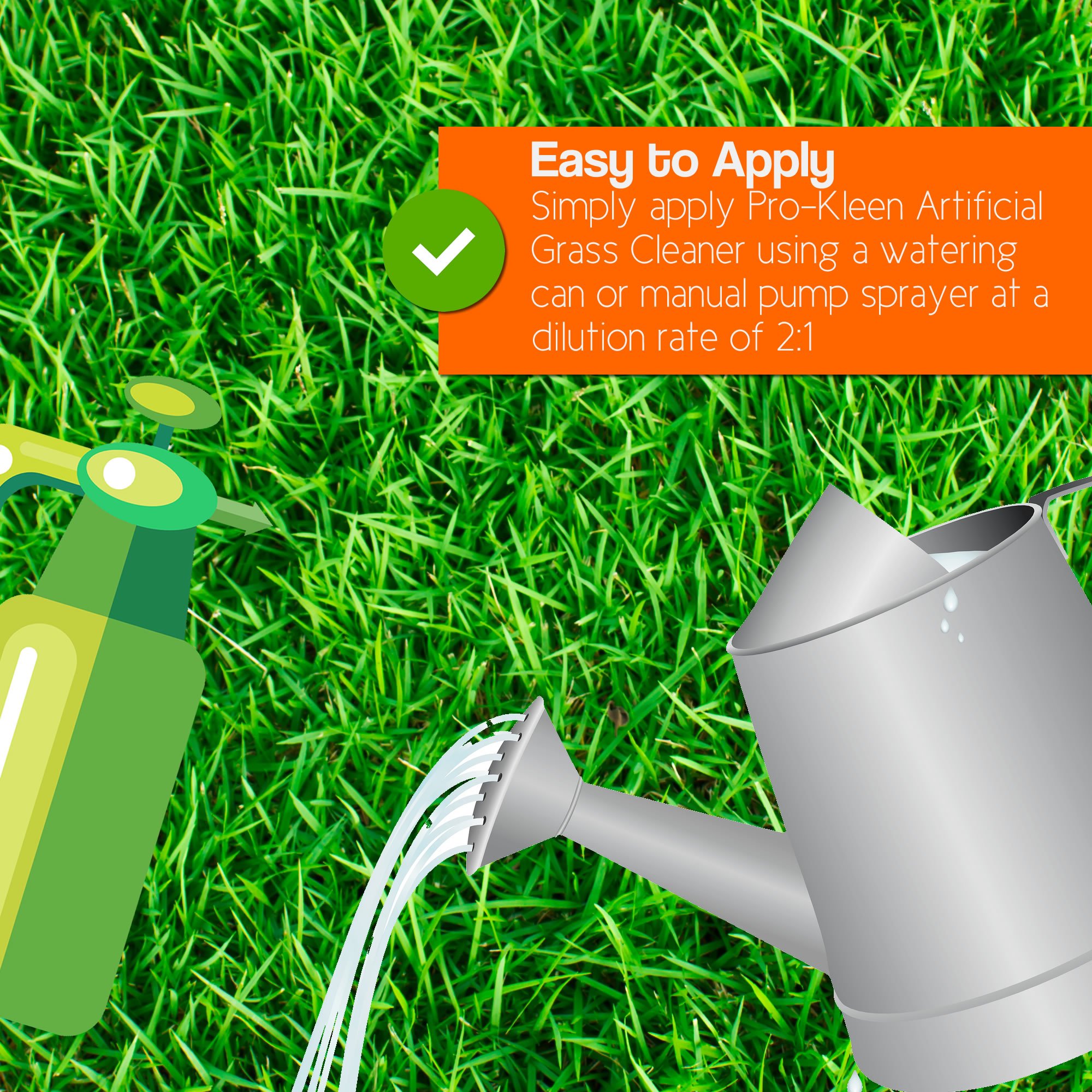 ProKleen Artificial Grass Cleaner and Disinfectant 5 Litre Super