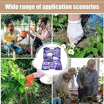 Amazon | ガーデニングツールキット、ガーデンハンドツール