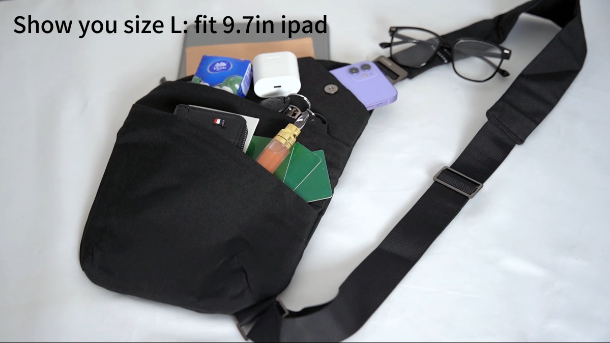 Amazon.com: OSOCE Crossbody Sling Bag, Water-Resistant Anti Theft