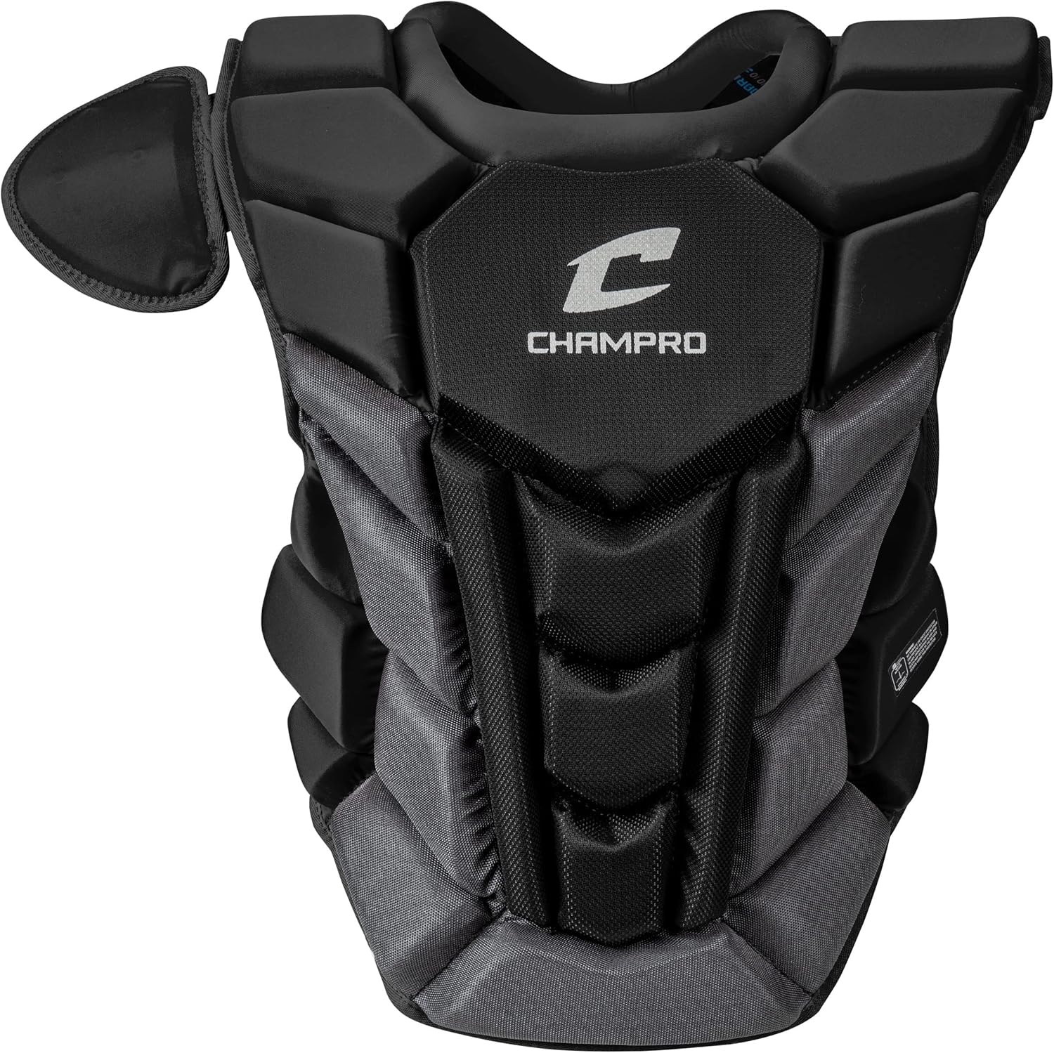 CHAMPRO Optimus Pro Plus Chest Protector Black Intermediate (15.5")