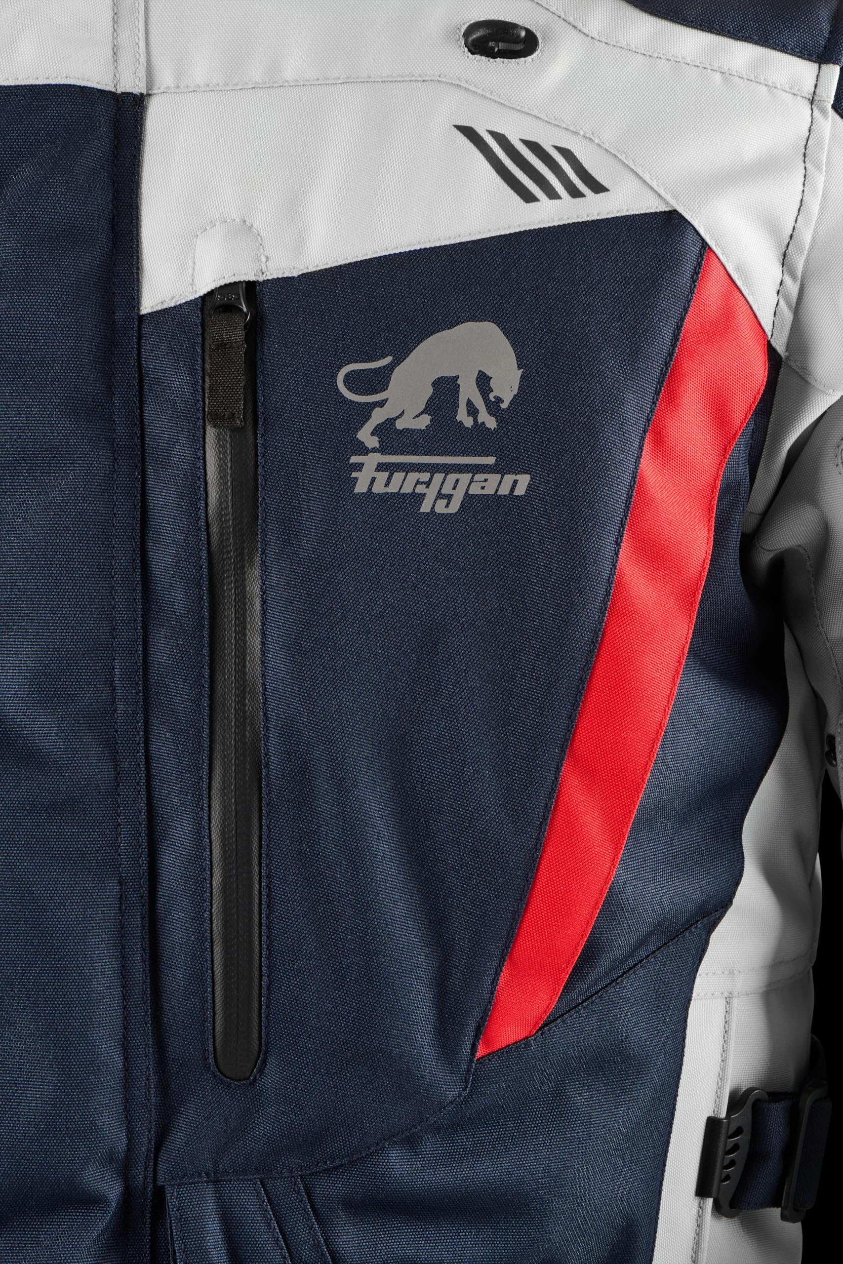 Furygan Herren Apalaches Evo Furygan Apalaches Evo – Motorradjacke Herren Ganzjährig – Wasserdicht, atmungsaktiv – D3O-Protektoren – Abnehmbares Thermofutter – 12 Taschen (1er Pack)