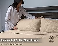 Vista 3 de Threadmill Juego de edredones de tamaño King Juego de edredón King de 3 piezas con 2 fundas de almohada, reversible, suave, transpirable y ligero