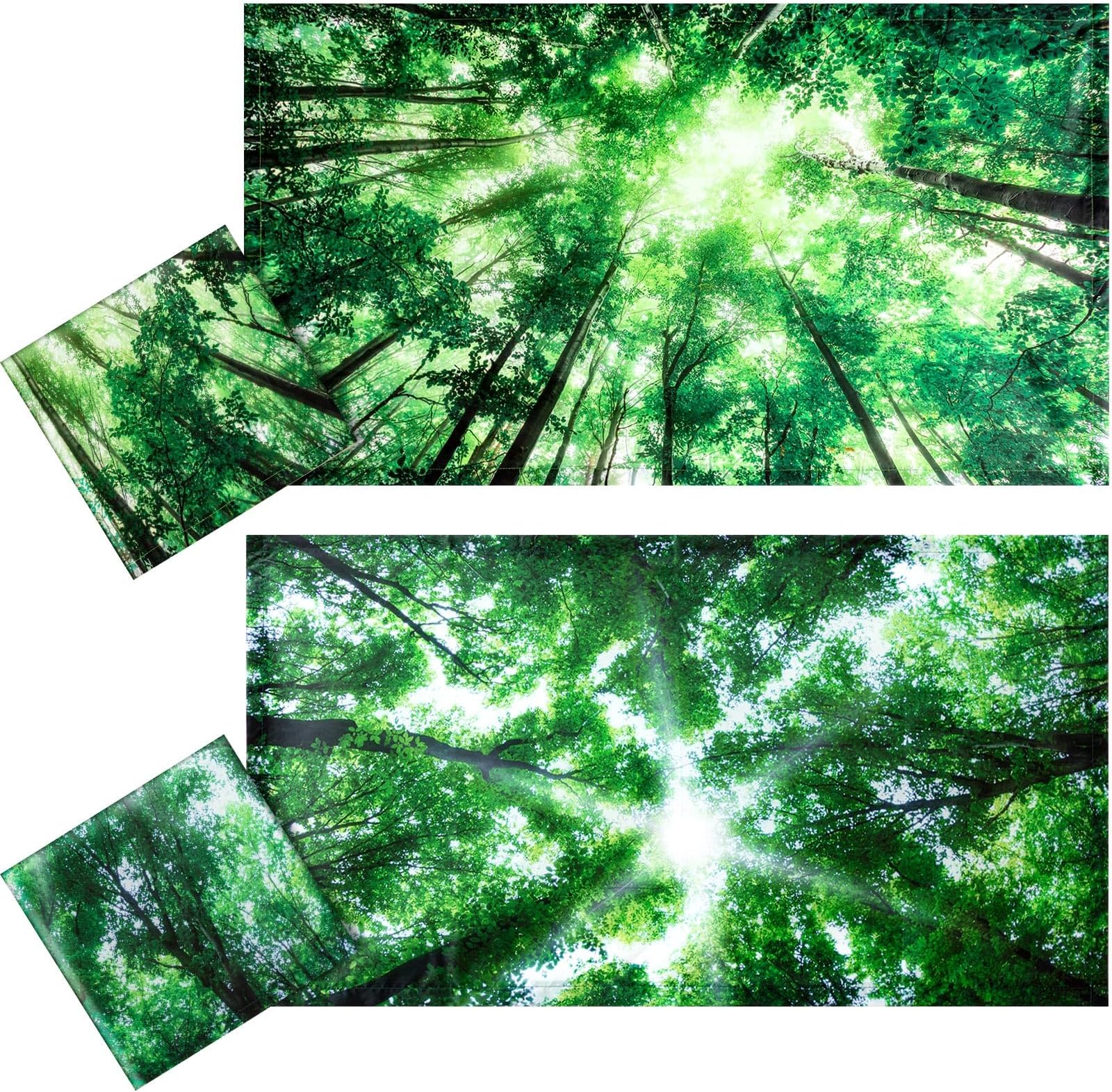 Baquler 4 Pcs Fluorescent Light Covers For Ceiling Lights 4 X 2 Ft Fluorescent Agnetic Filter - View #5