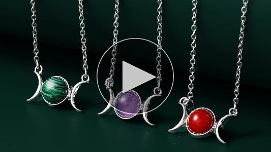 ★randomoff★ Mercury moon 3layered Necklace ROXX_0061 Authentic Moon Rock Blossom Series Necklace (From Lunar