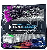 Vista 9 de Lobo Lures #207 Skipjack híbrido UV Big Game Trolling Lure - Señuelo para margaritas (8.0 in)