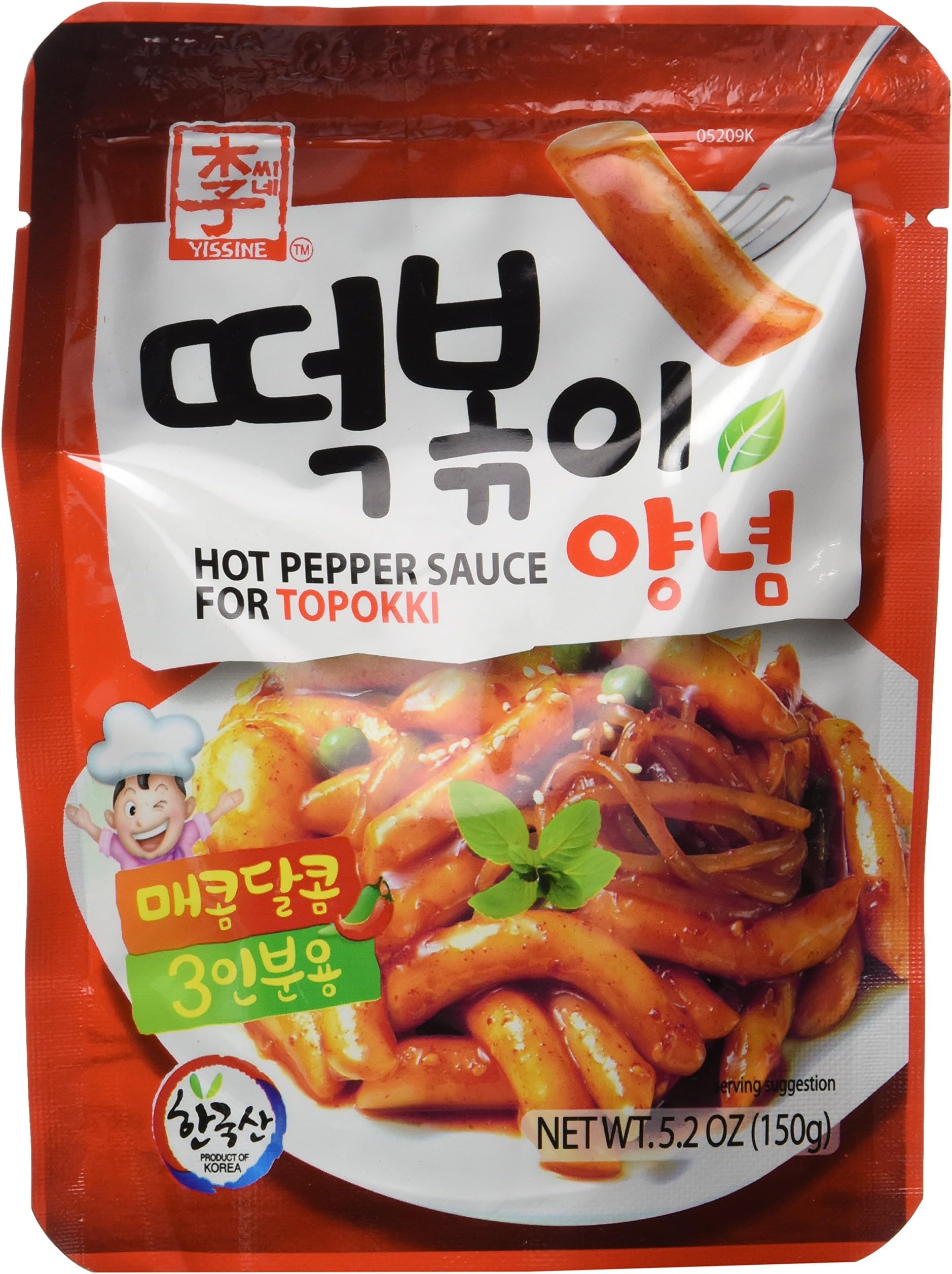 Yissine Topokki Sauce, 5.2 Ounce