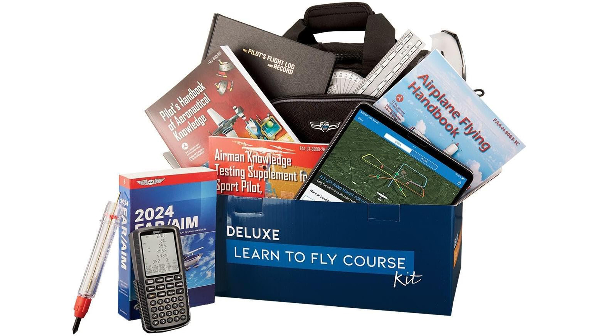 Amazon.com: Sporty's Deluxe Learn to Fly Kit - Private Pilot