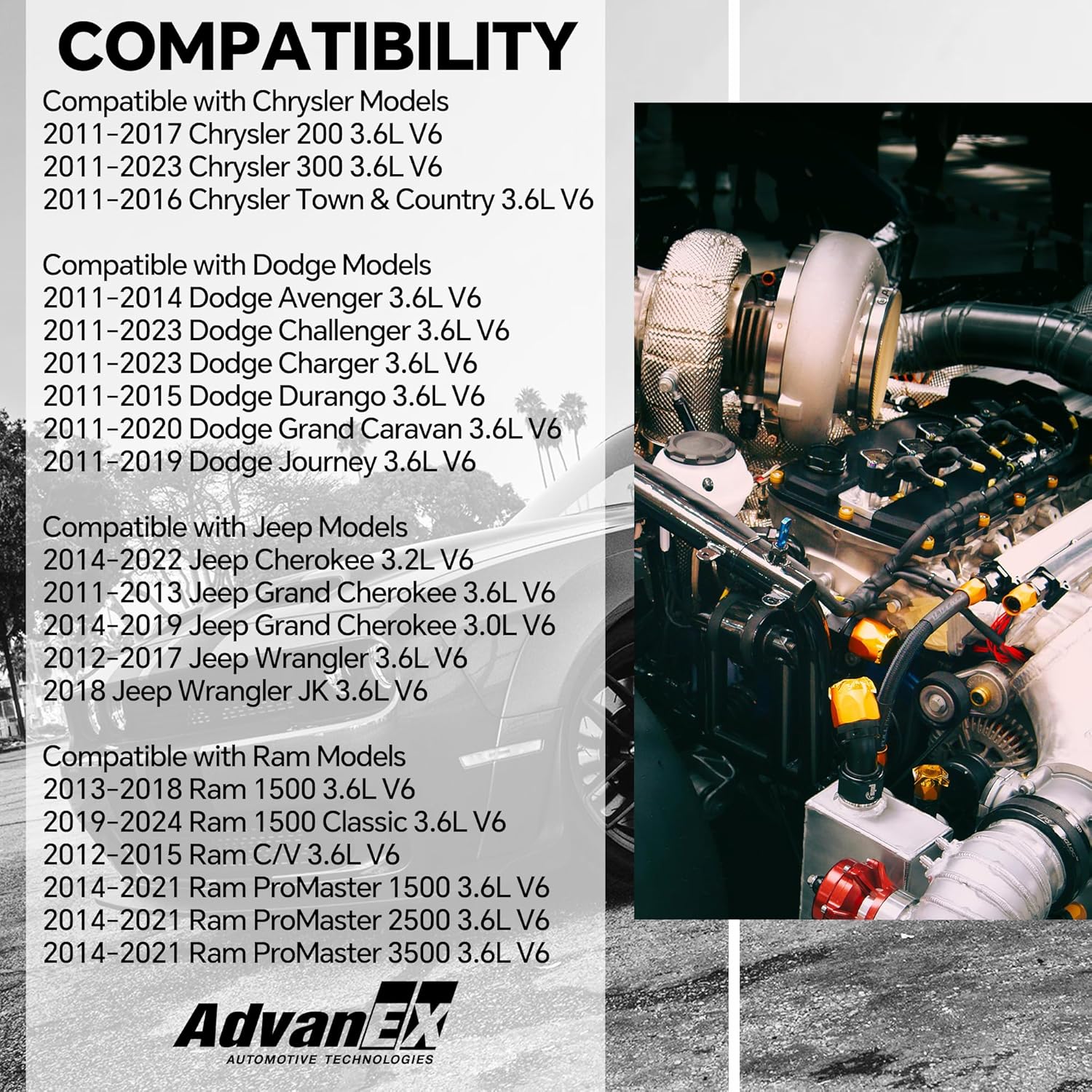 Ignition Coil UF648 0221504032 Compatible with Chrysler 300, Dodge Avenger Challenger Charger Durango, Jeep Cherokee Wrangler, Ram 1500 C/V ProMaster, 6 PCS, C1791