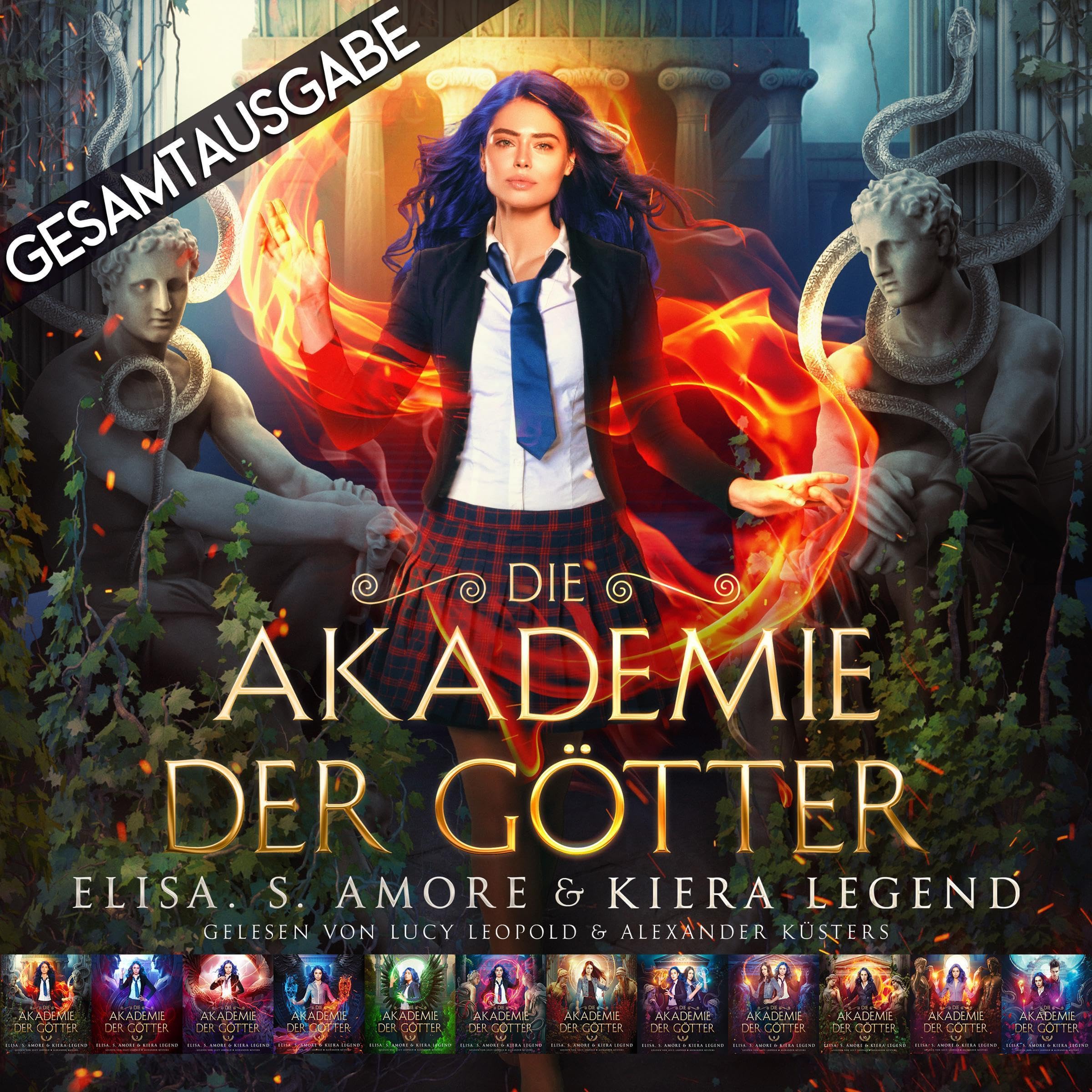 Cover art for Die Akademie der Götter - Gesamtausgabe