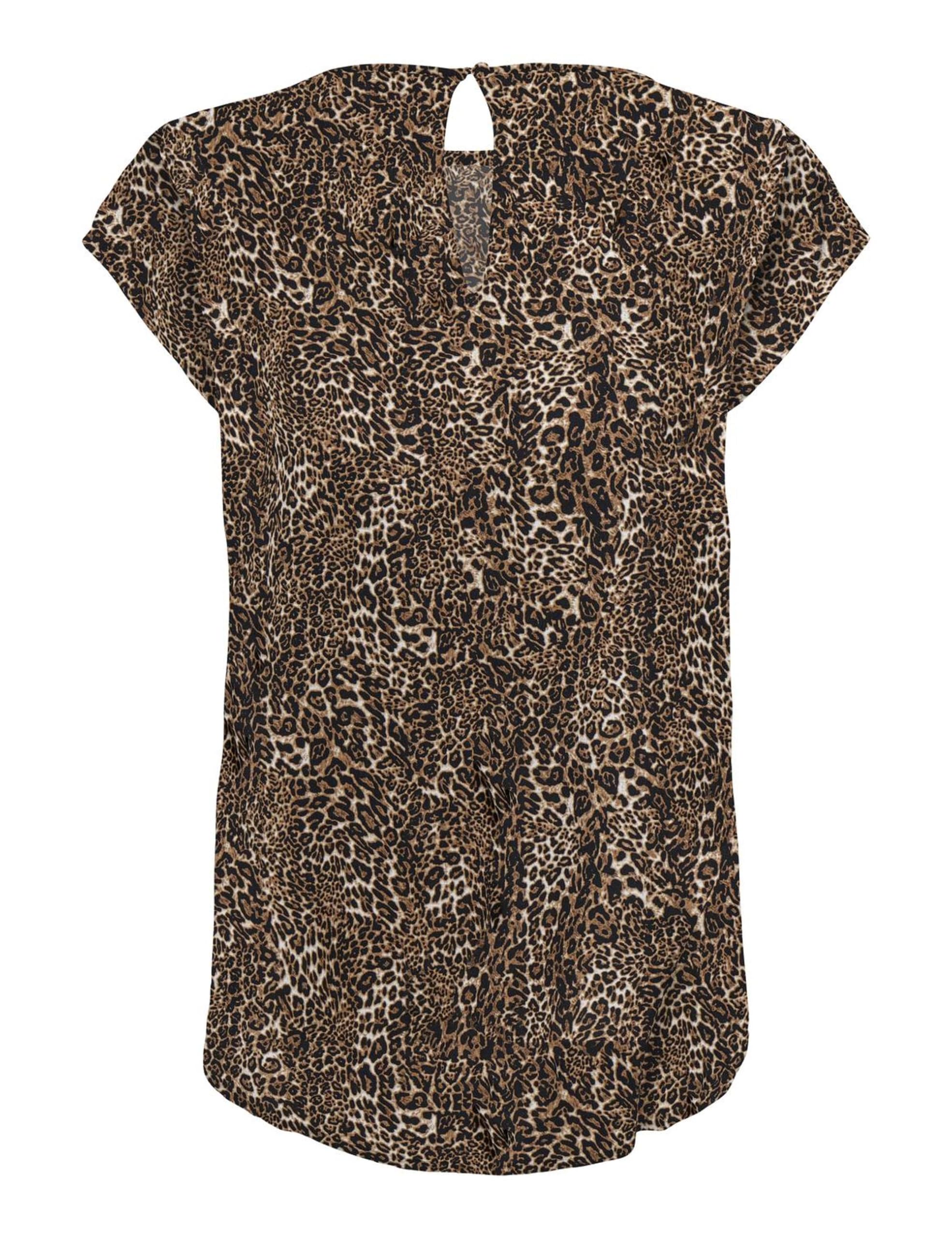 Onlnova Life Vis S/S Top, sierra, XL