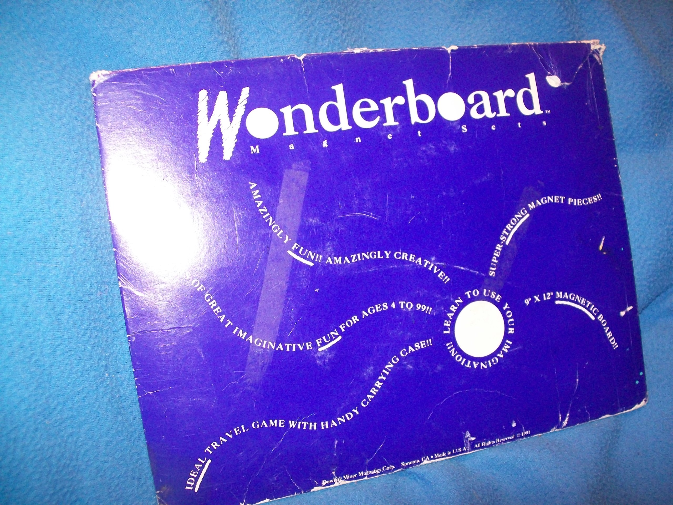 Magnetic American Map 12 Magnetic Peices