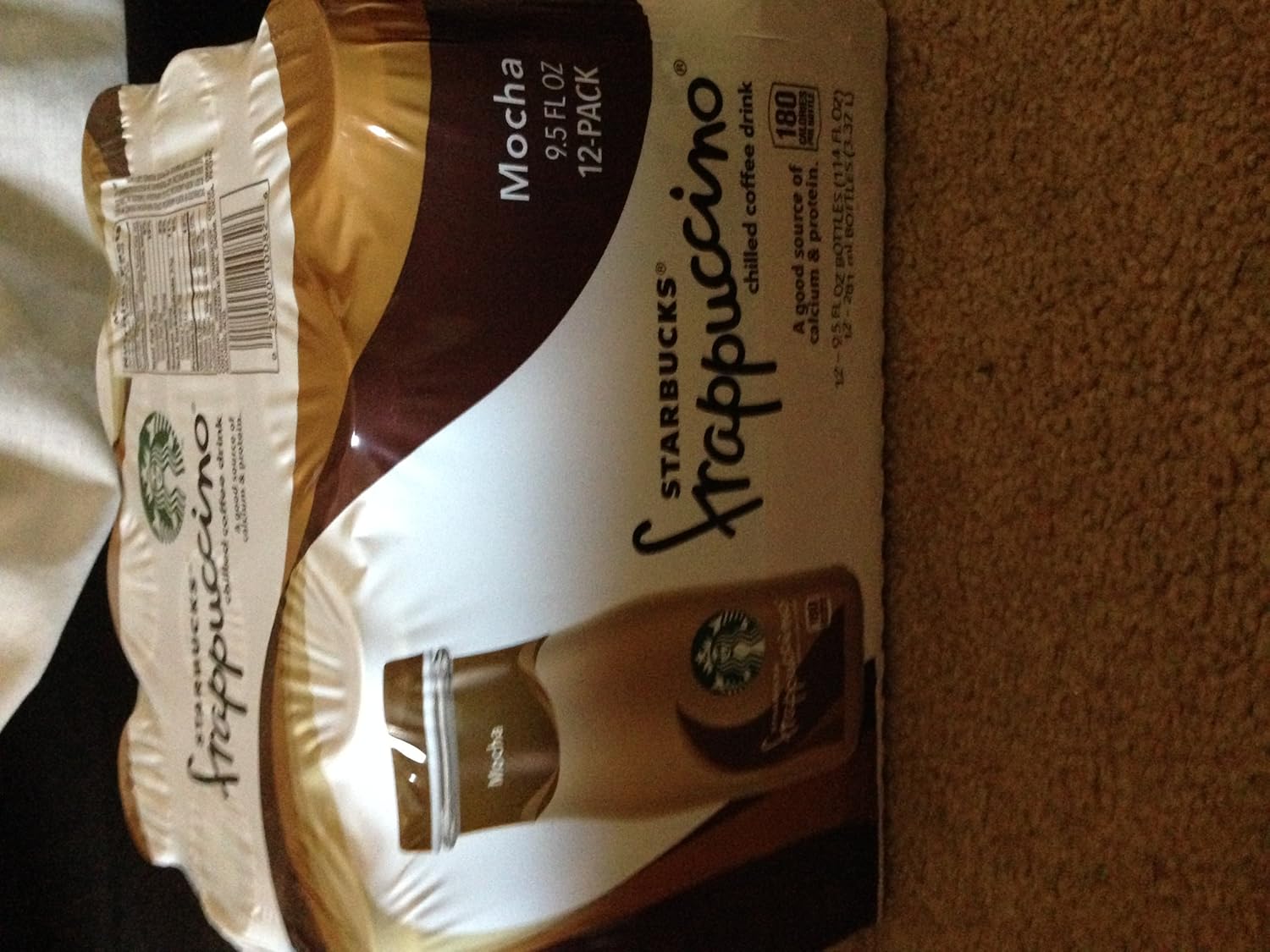 Starbucks Coffee Frappuccino Coffee Drink, 9.5 Ounce Bottles-(pack of 12)