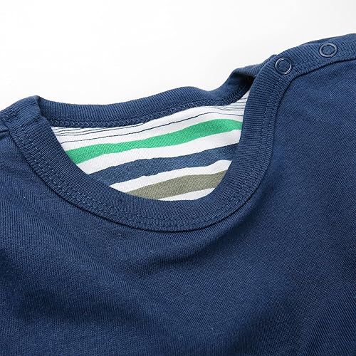 Miniatura 4 de HonestBaby Overol reversible unisex de algodón orgánico para bebés, niños y niñas