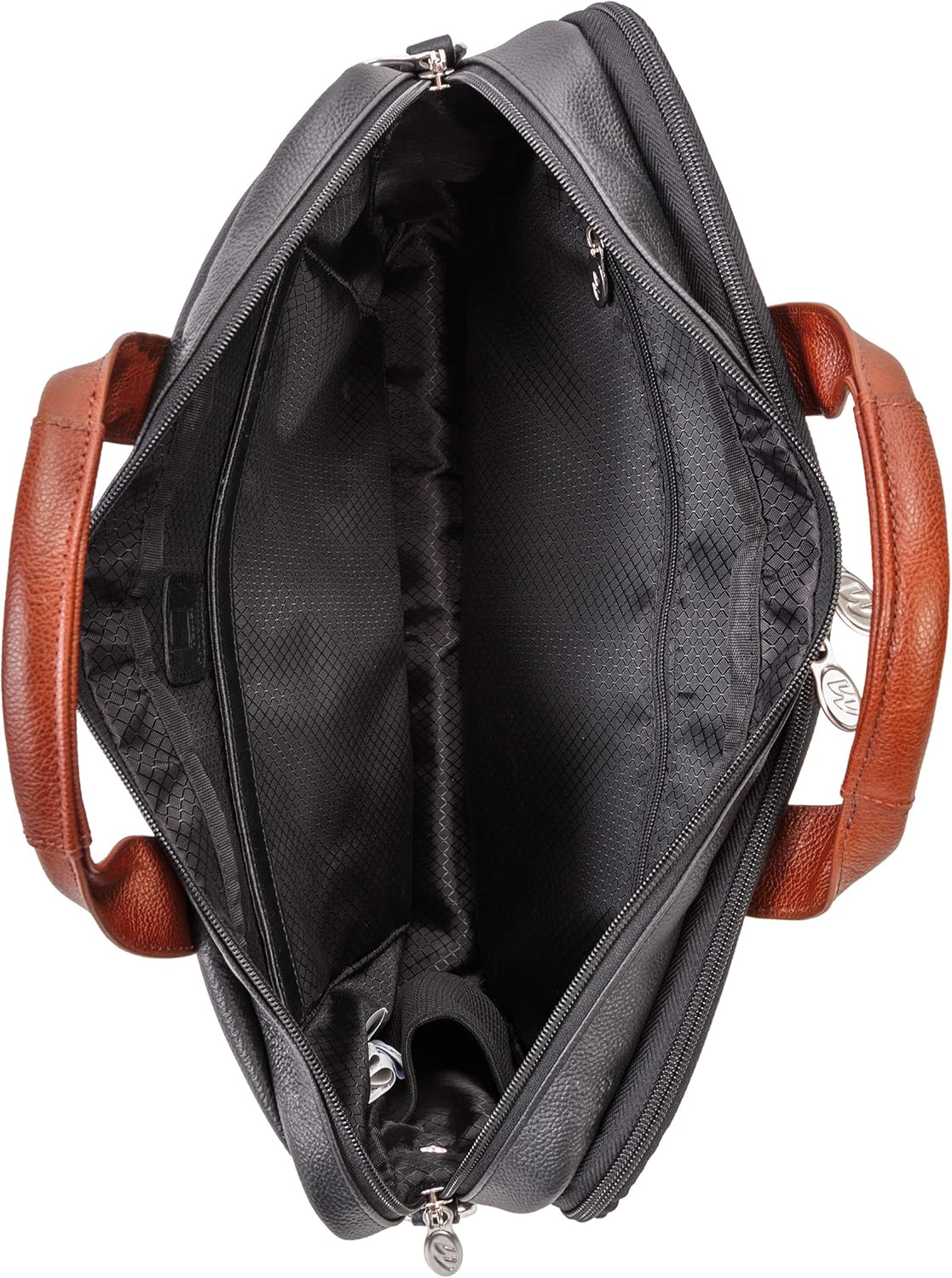 Flash Deals - 80% OFF McKleinUSA Southport Pebble Grain Calfskin Leather 17 Leather Two-Tone Dual-Compartment Laptop & Tablet Briefcase Black (19102) 17.5x4x12 Black Friday - 60% OFF McKleinUSA Southport Pebble Grain Calfskin Leather 17 Leather Two-Tone Dual-Compartment Laptop & Tablet Briefcase Black (19102) 17.5x4x12