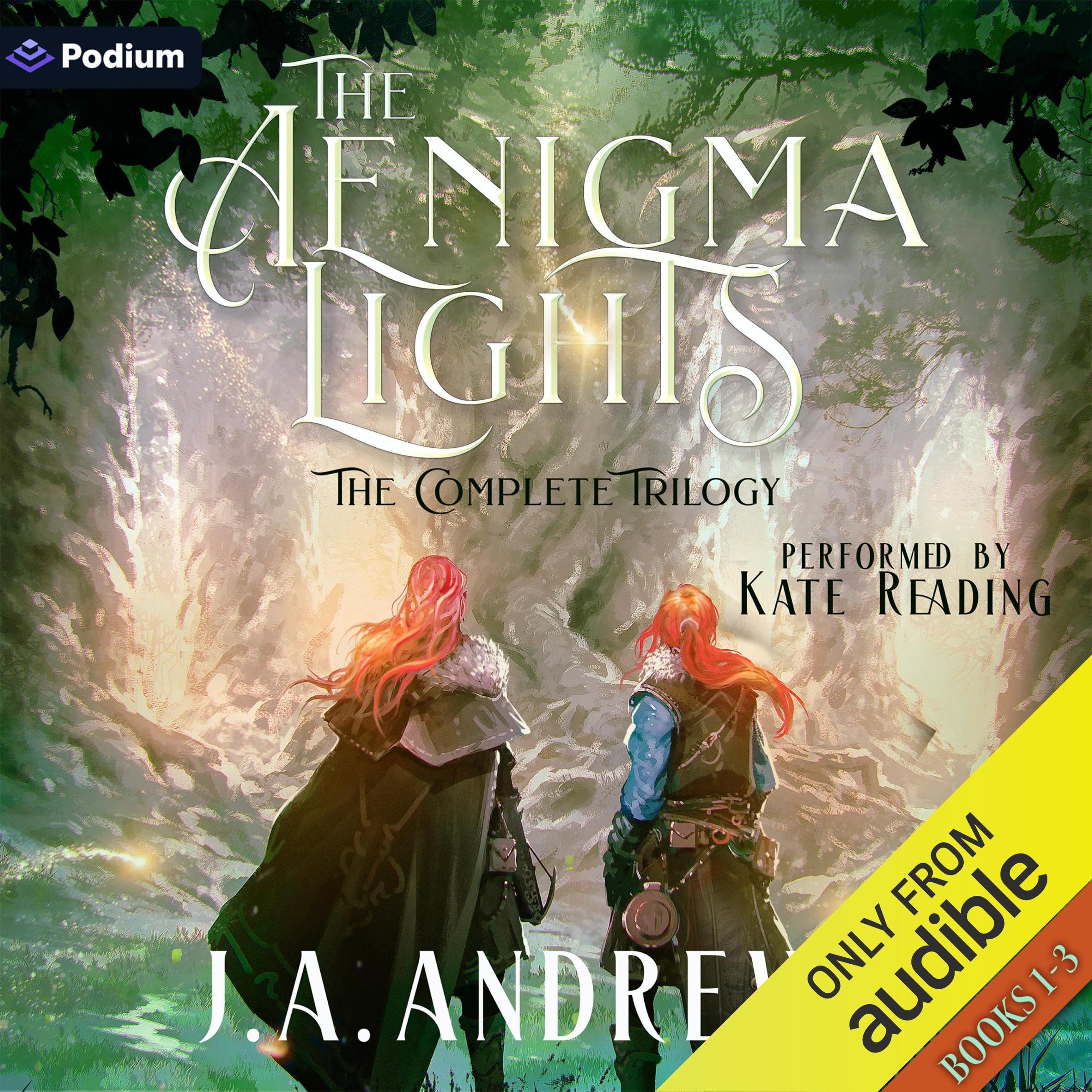 Cover art for The Aenigma Lights: The Complete Trilogy