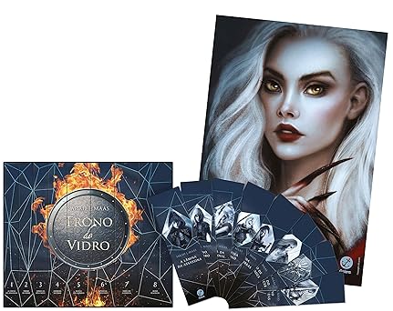 Box Trono de Vidro (acompanha pôster e marcadores)