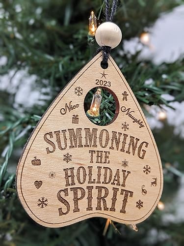 Miniatura 3 de Ouija Planchette Christmas Ornament - Mystical Holiday Magic