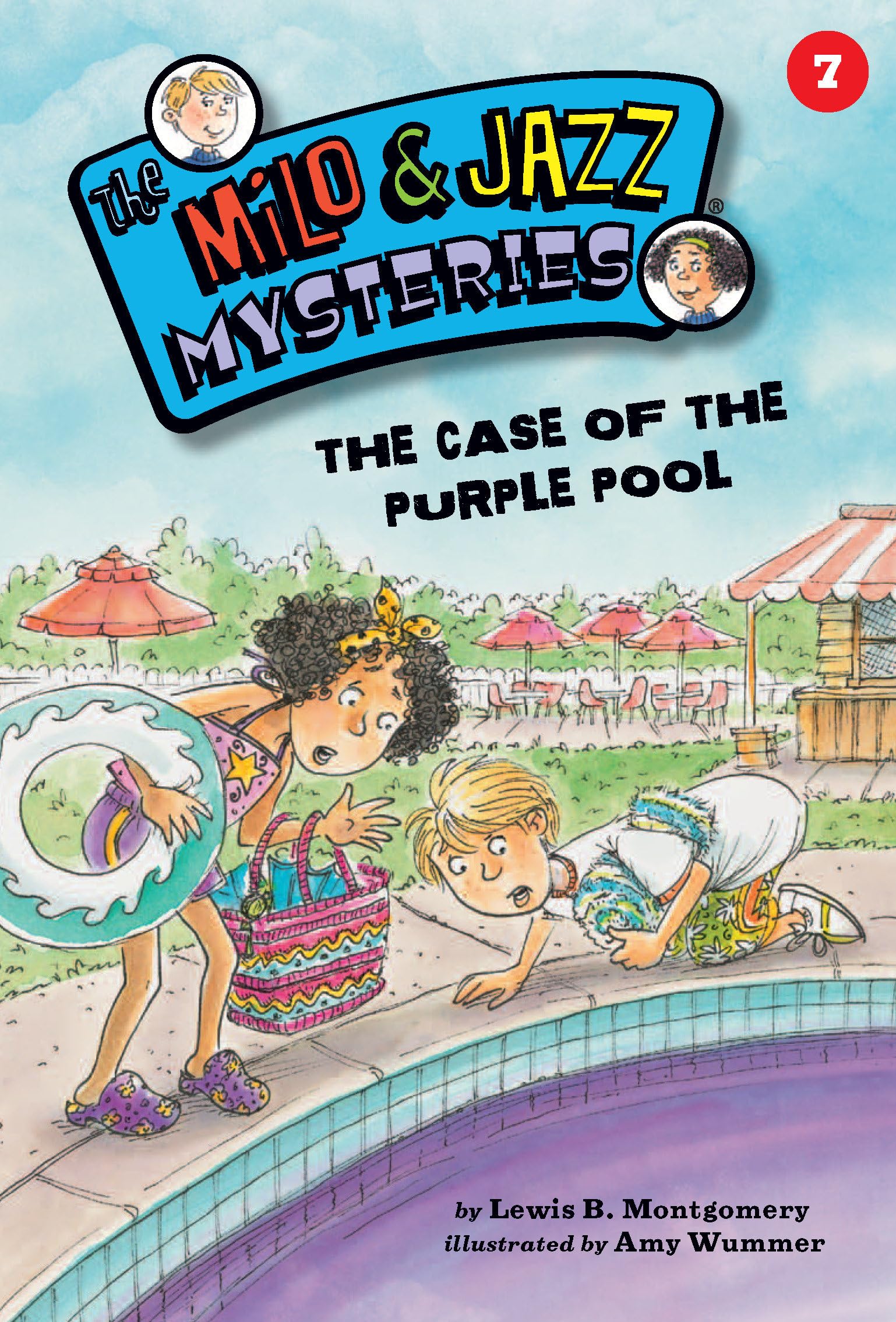 The Case of the Purple Pool (Book 7) (The Milo & Jazz Mysteries) Paperback – July 15, 2011