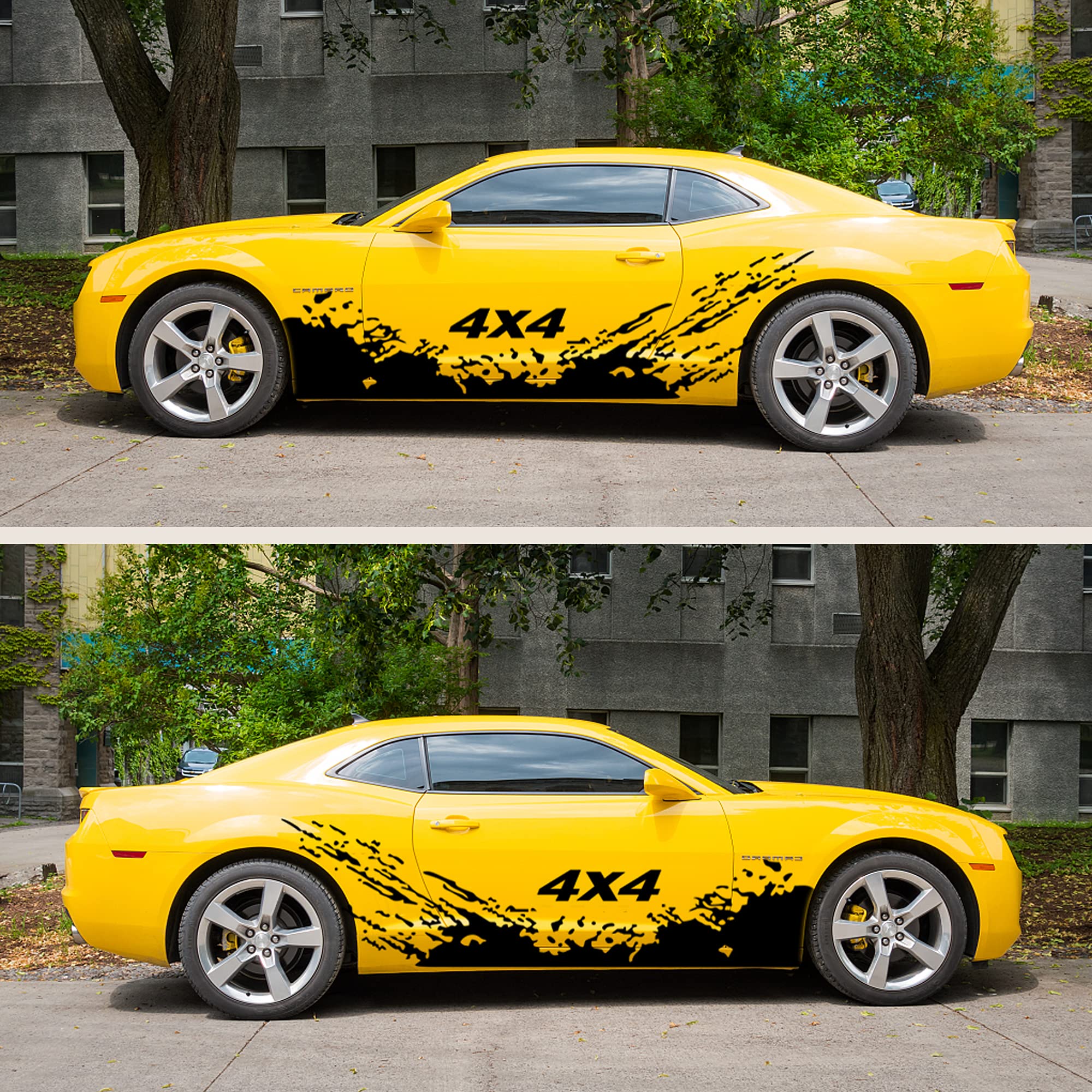 Fochutech Truck Car Stickers, Large Car Side Decals for Truck Pickup