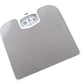Balança Mecânica Antiderrapante 130kg Para Banheiro