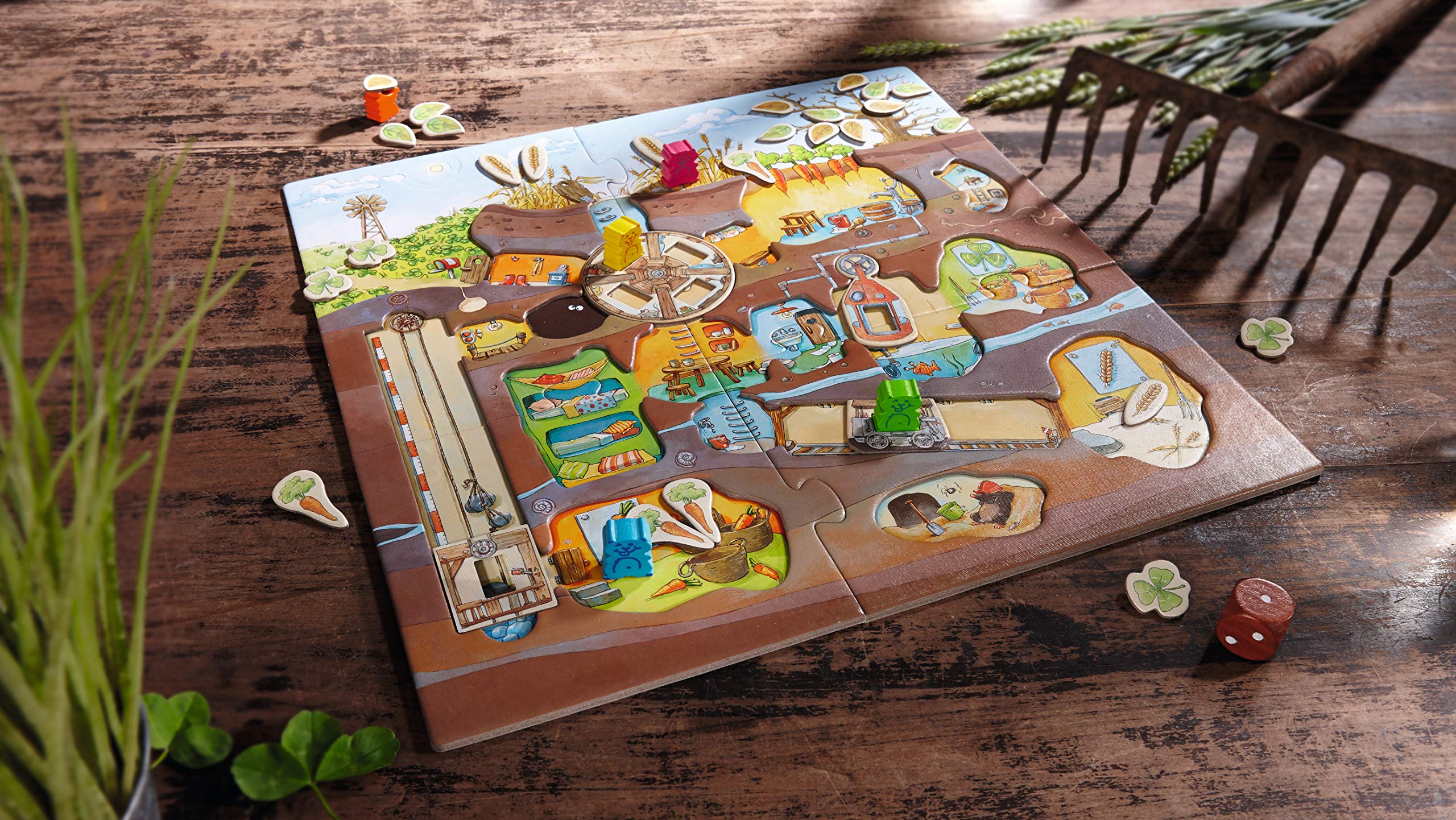 HABA 302388 - Trotte Quenotte - Un jeu de société coopératif pour aider les enfants à apprendre à résoudre des problèmes et à établir des priorités pour les 5 ans et plus