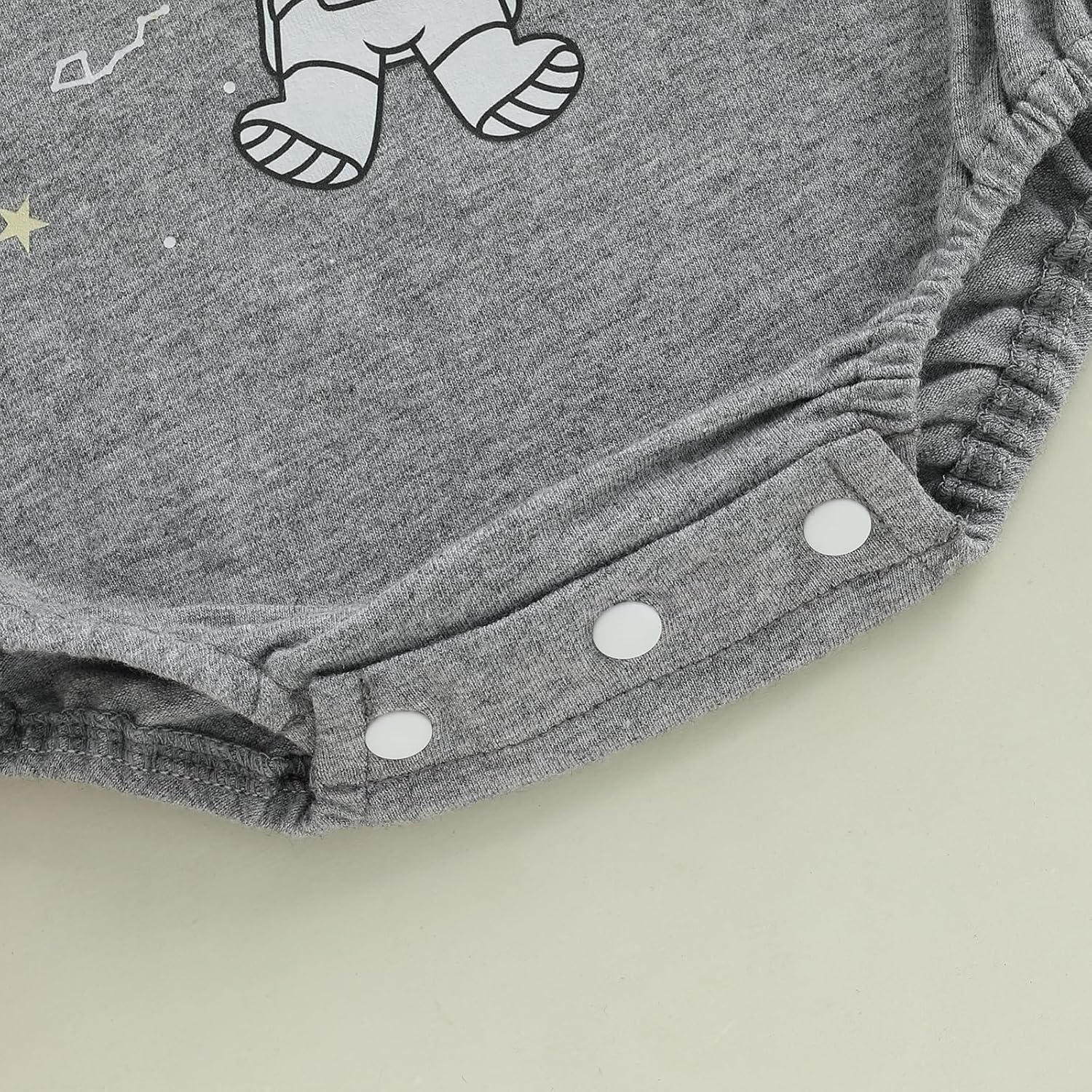 Bagilaanoe Space Astronaut First Birthday Outfit Baby Boy One Year Old Birthday Romper Short Sleeve Bodysuit Shirt - Image 5