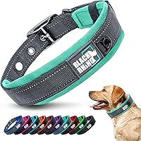Vista 34 de Black Rhino Collar de perro para perros grandes - Collar de perro ajustable, reflectante y resistente de alta calidad con acolchado ultrasuave
