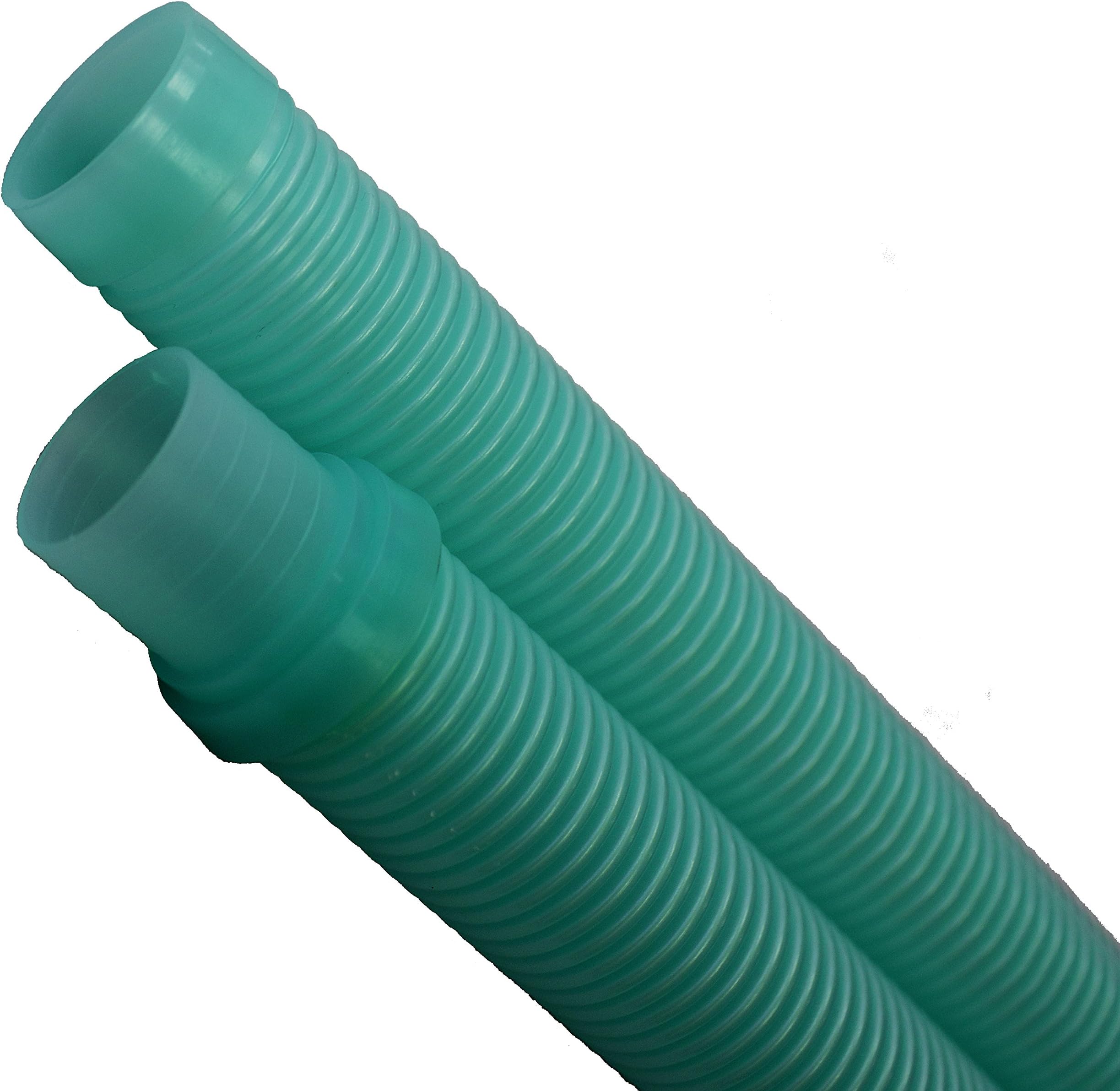 Universal Automatic/Suction Swimming Pool and Spa Vacuum Cleaner Extension/Replacement Hose Compatible with All Major Brands (4, Aqua)