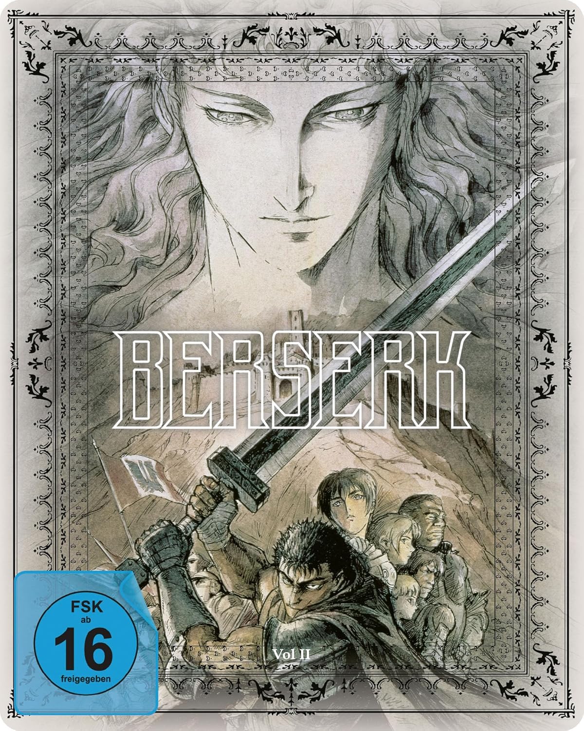 berserk - volume 2 limited steelbook 2 blu-rays episode 14-25