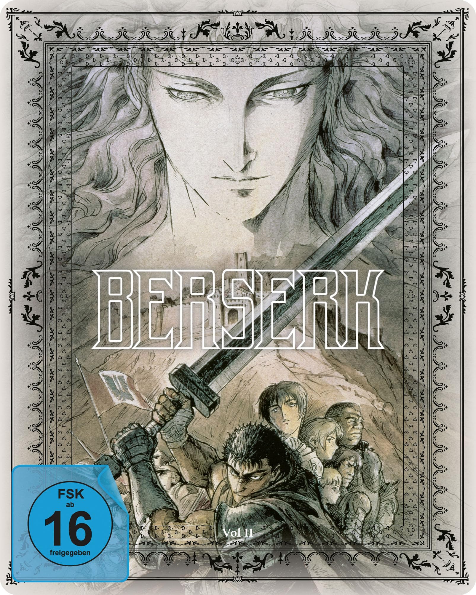Berserk Volume 2 Limitiertes Steelbook 2 Blu-rays Episode 14-25