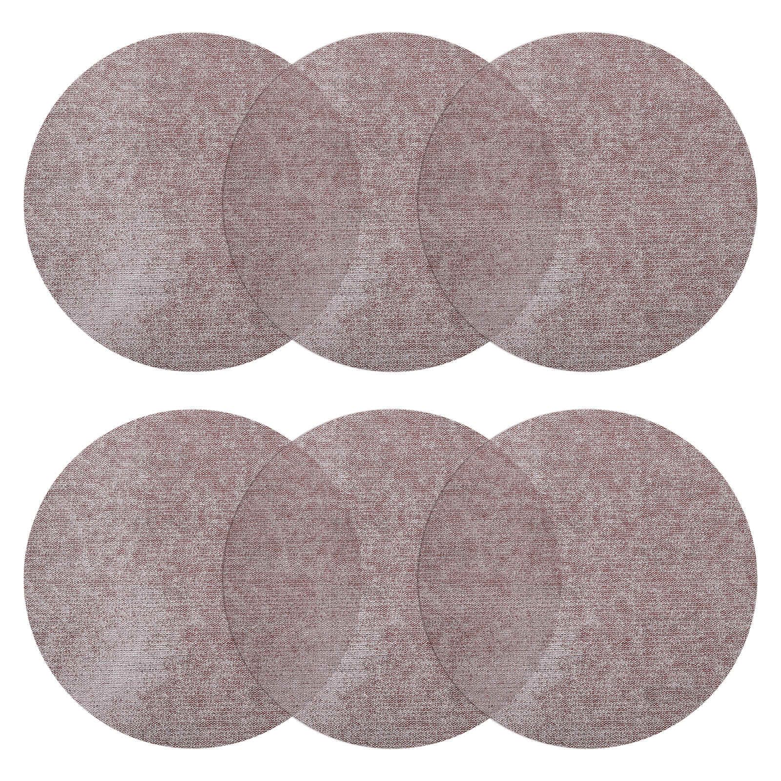 DTGN 15 Pcs 225 mm Grid Sanding Discs, 120 Grit Anti-clogging Dust-free Hook and Loop Wall Sanding Discs for Wood Paint Car Putty Wall Dust Sanding