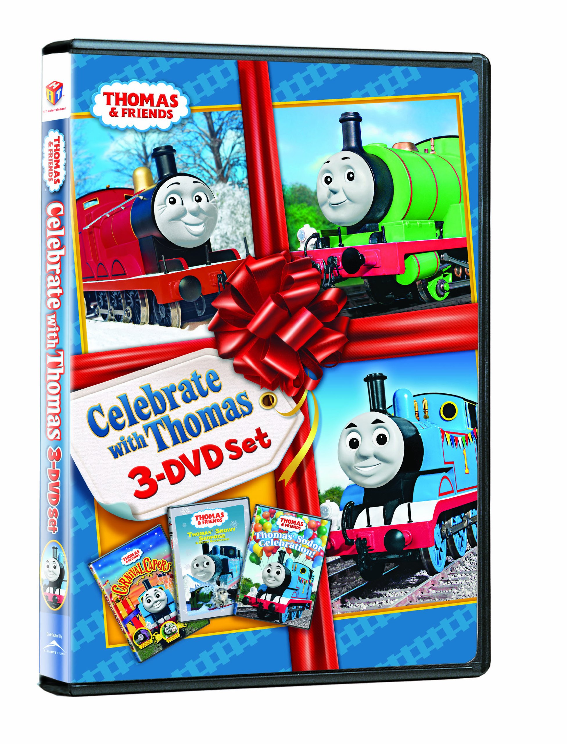 THOMAS AND FRIENDS: CELEBRATE WITH THOMAS 3 MOVIE PACK [DVD]