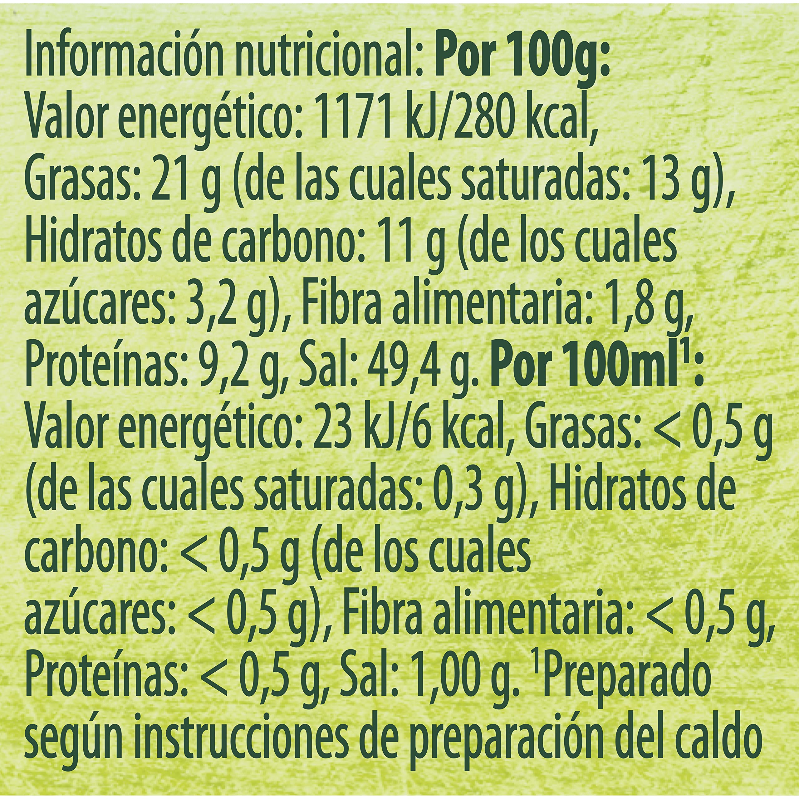 Knorr Caldo Vegetal 12 pastillas Pack de 18