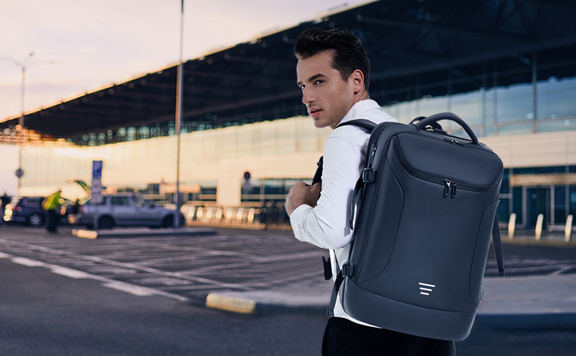 Travel Backpack for Men 50L Expandable Flight Approved Carry on Backpacks