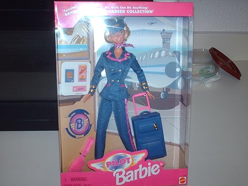 We Girls Can Do Anything Colección Carrera Pilot Barbie Edición Especial