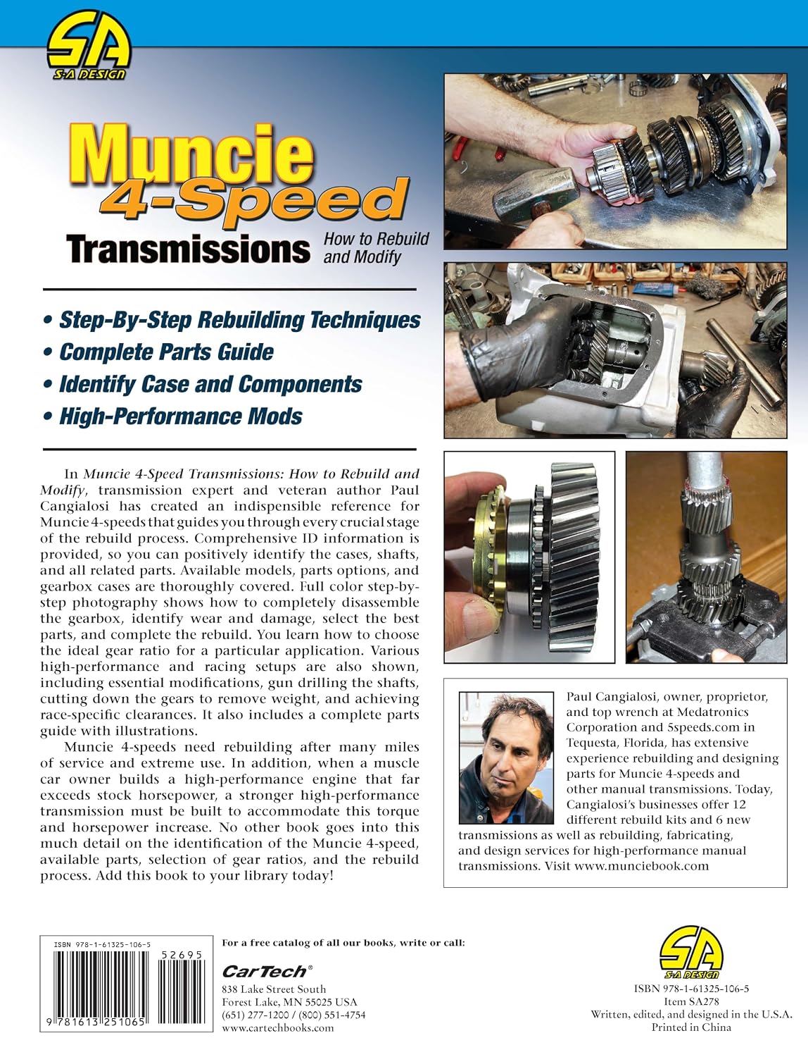 Muncie 4-Speed Transmissions: How to Rebuild and Modify (Sa Design)