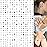 JOEHAPY 28 Sheets 504 PCS Tiny Small Temporary Tattoos For Women Men Finger Hands, Cartoon Bohemia Fake Tattoo Stickers For Kids Boys Girls, Bulk Cute Black Long Lasting Vintage Tatoos Neck Cholo