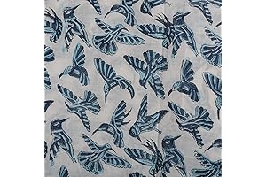 100% Cotton Designer Fabric By The Yard - Perfect for Sewing Projects & Crafts