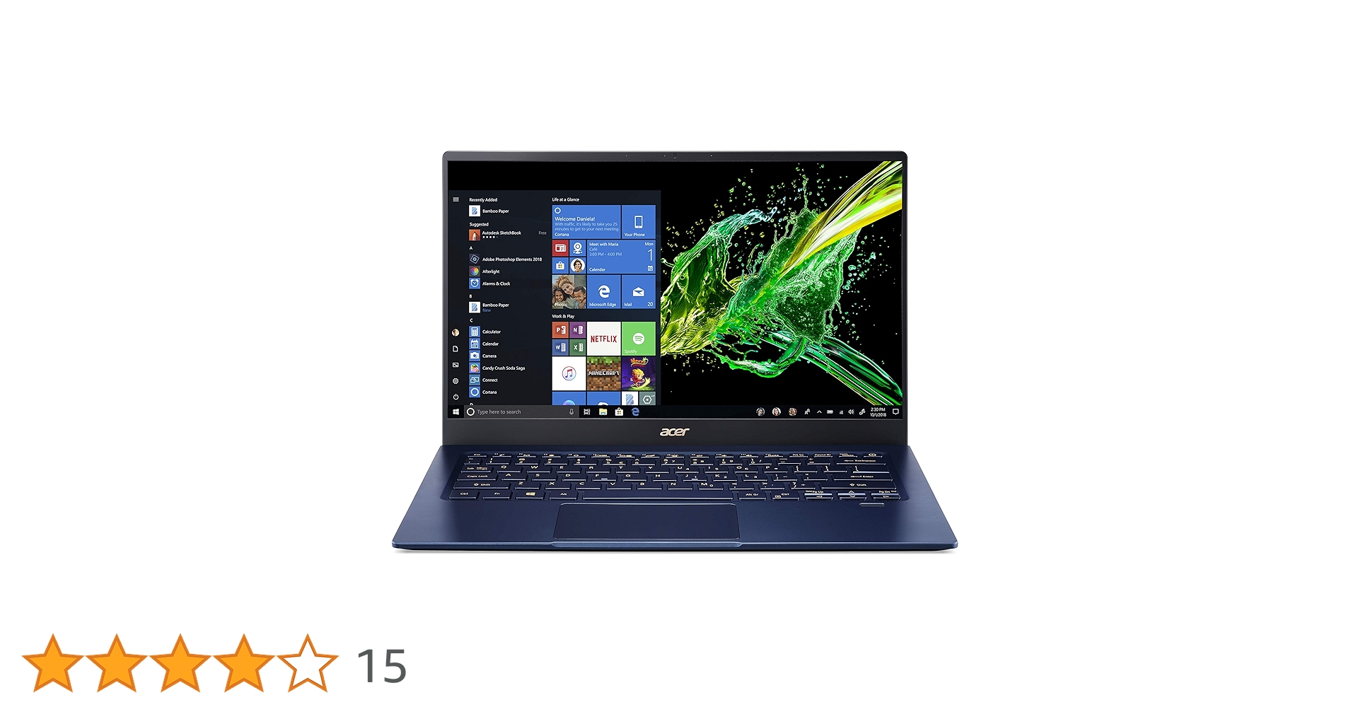Amazon.co.jp: Acer Swift 5 超薄型&軽量ノートパソコン 14インチ フル