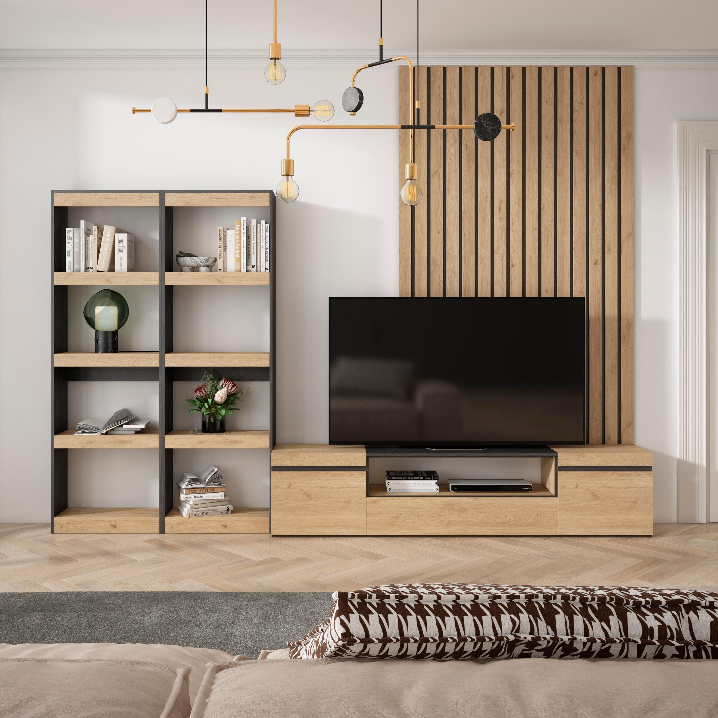 Skraut Home | TV-Meubel, Lowboard | Woonkamer, Eetkamer | 310x50x37 cm