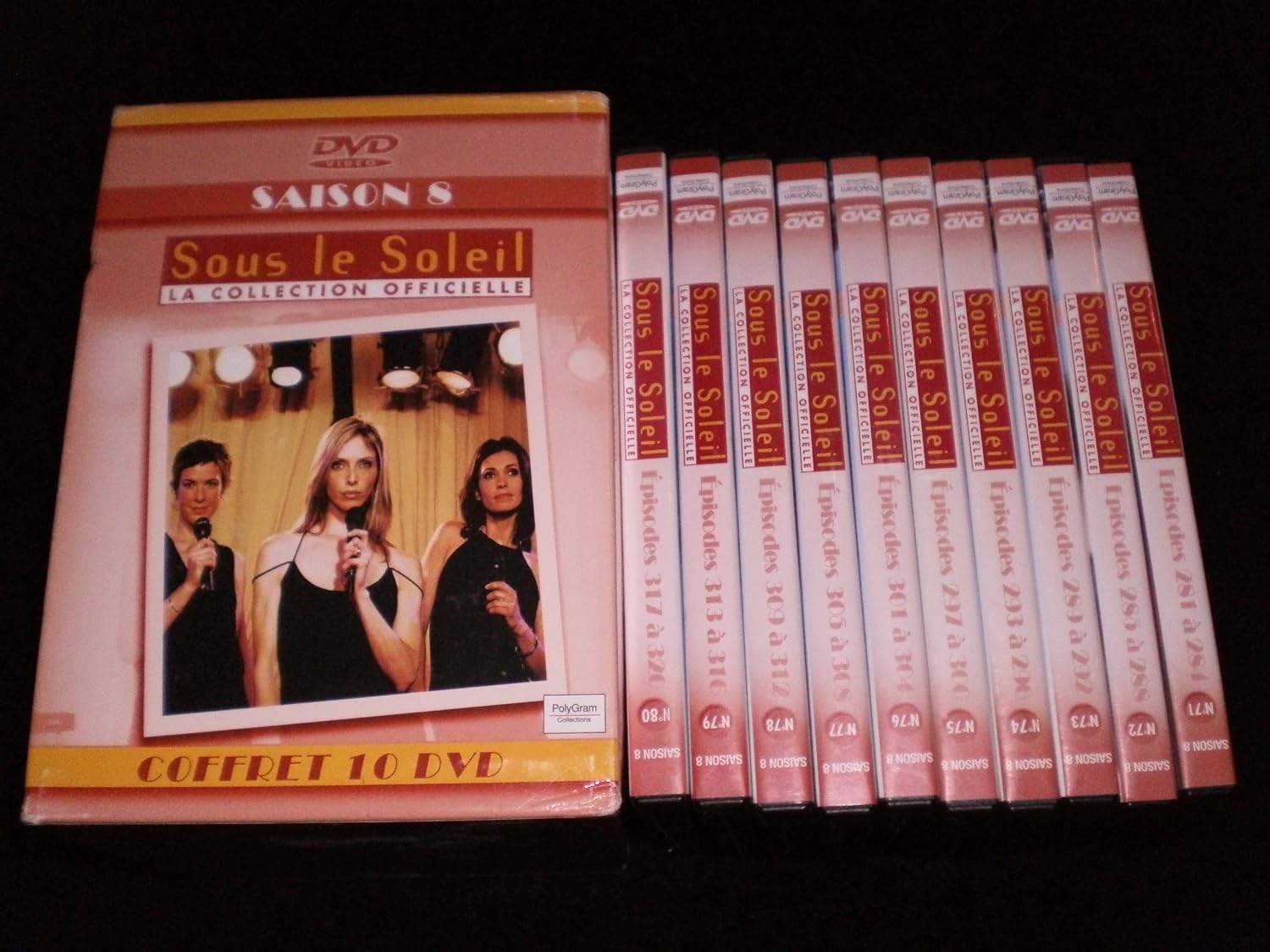 Coffret 10 DVD Sous le Soleil Intégrale saison 8: Amazon.fr: Adeline