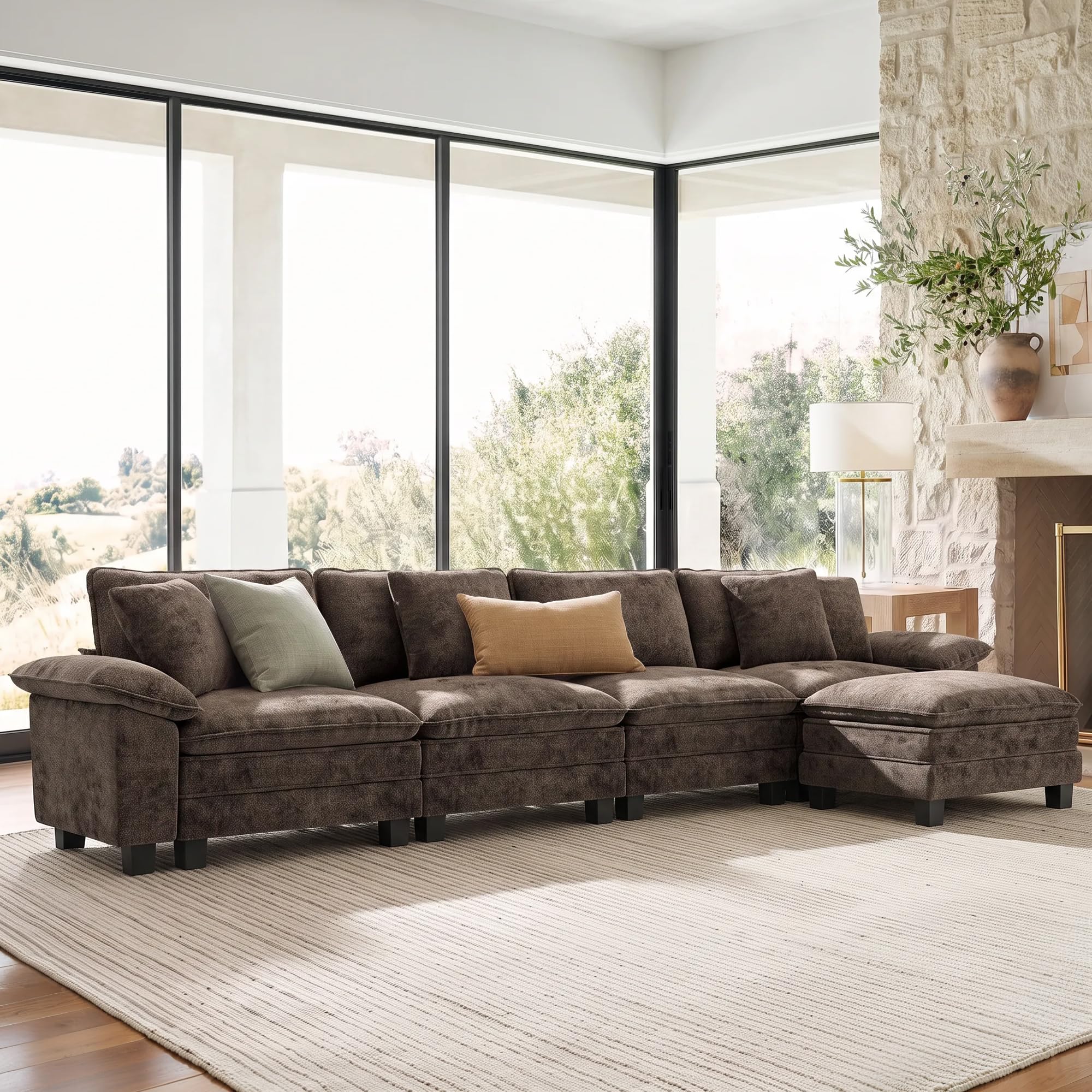 SUNSHINE VALLEY Oversized 157.5' L-Shaped Sectional