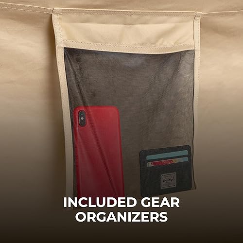 Miniatura 4 de TETON Sports Carpas de lona, tienda de campaña para acampar familiar en todas las estaciones, el refugio adecuado para tu campamento base,