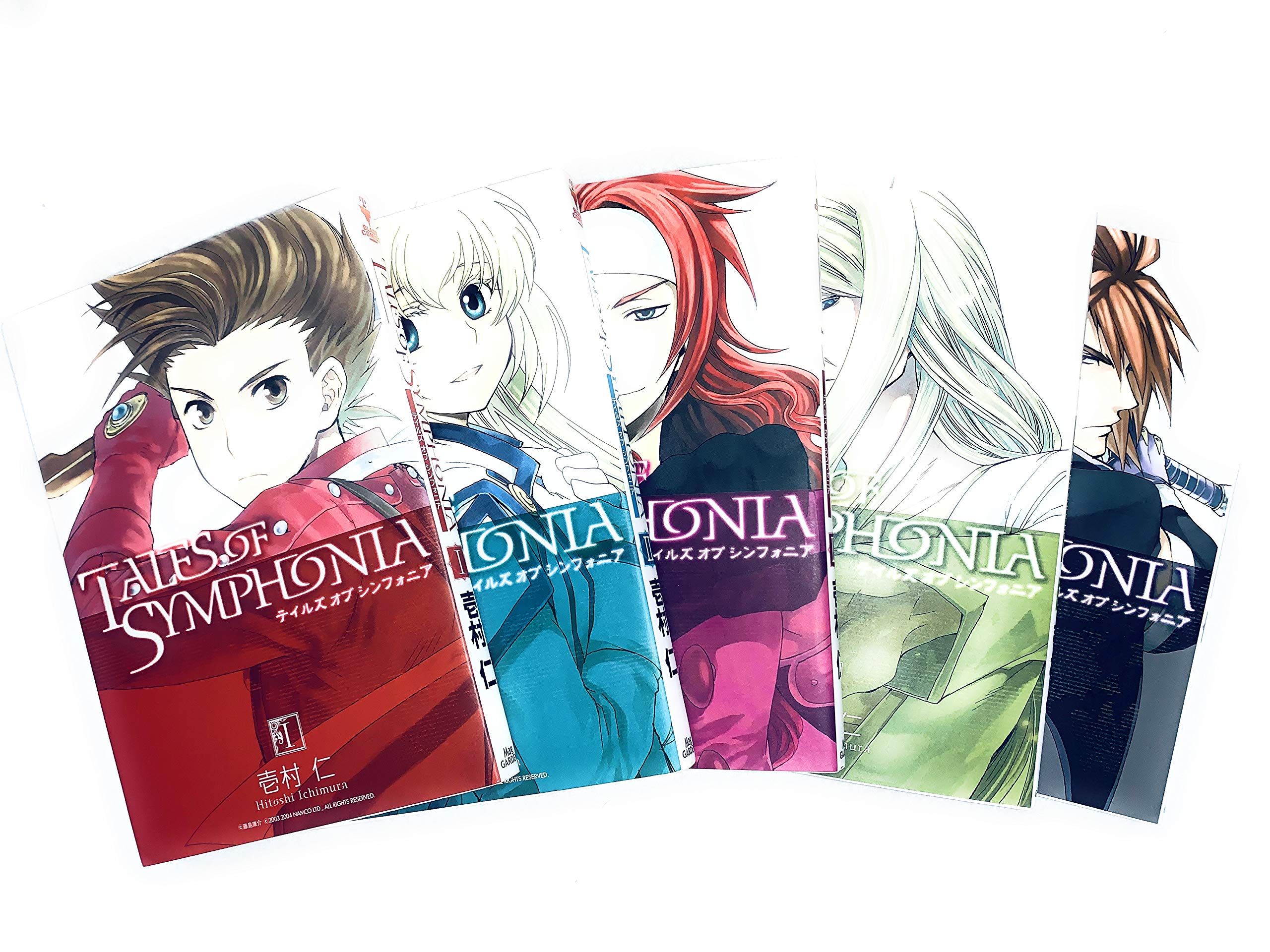 Amazon.co.jp: TALES OF SYMPHONIA 全5巻完結セット(BLADE COMICS