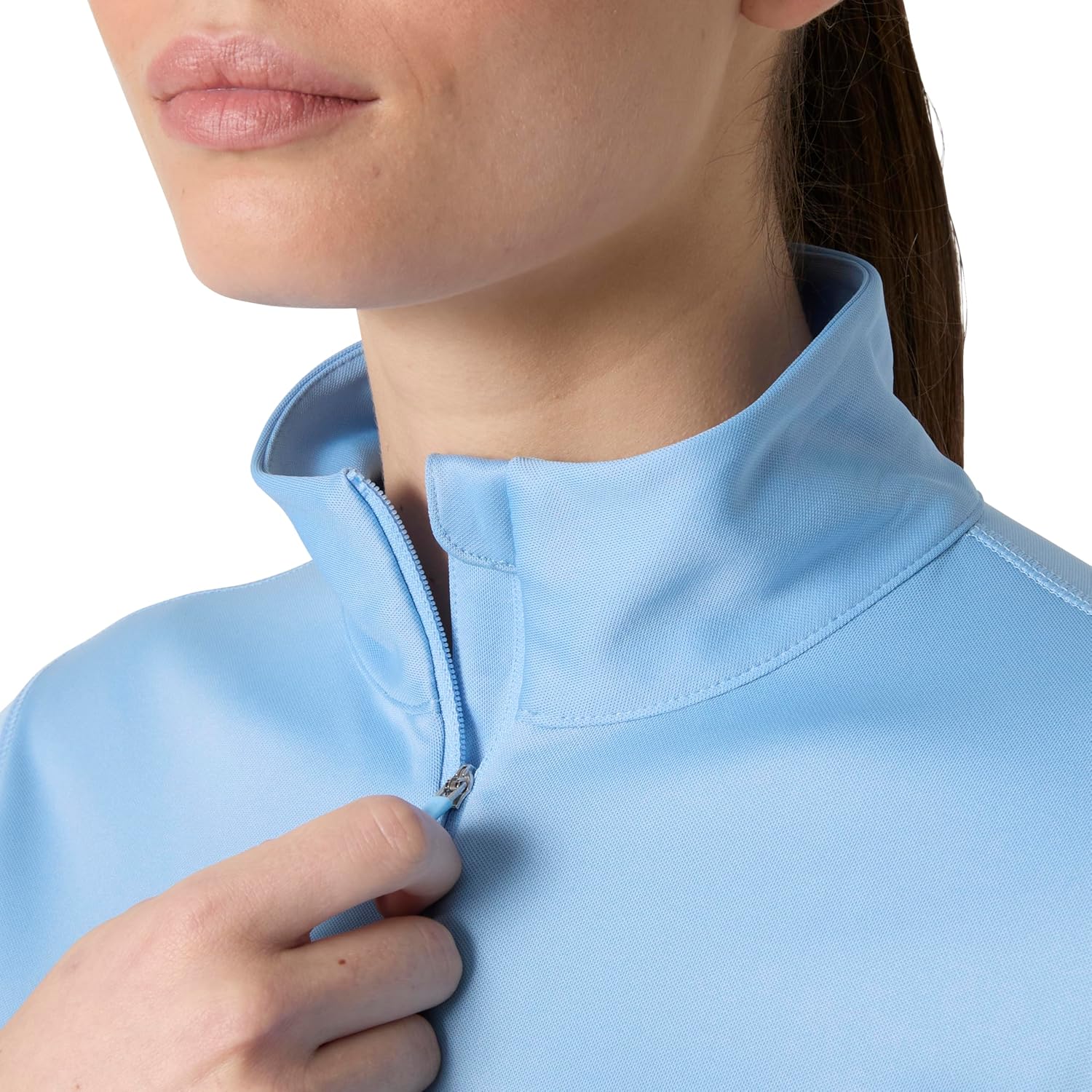 Helly Hansen Women's HH Tech 1/2 Zip, 627 Bright Blue, Medium
