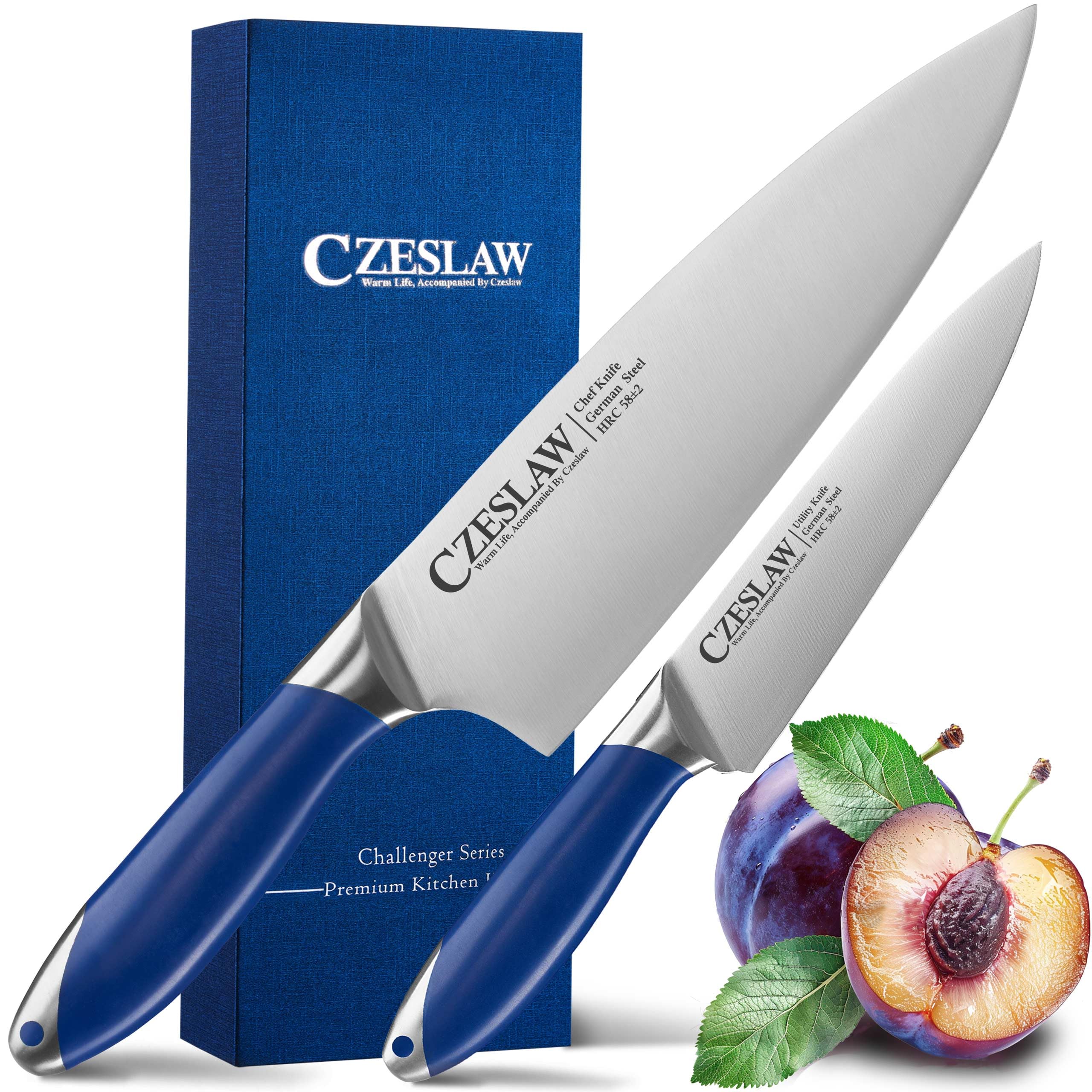 ナイフ　牛刀 Amazon | Czeslaw 牛刀包丁，剃刀のように鋭いプロフェッショナル日本