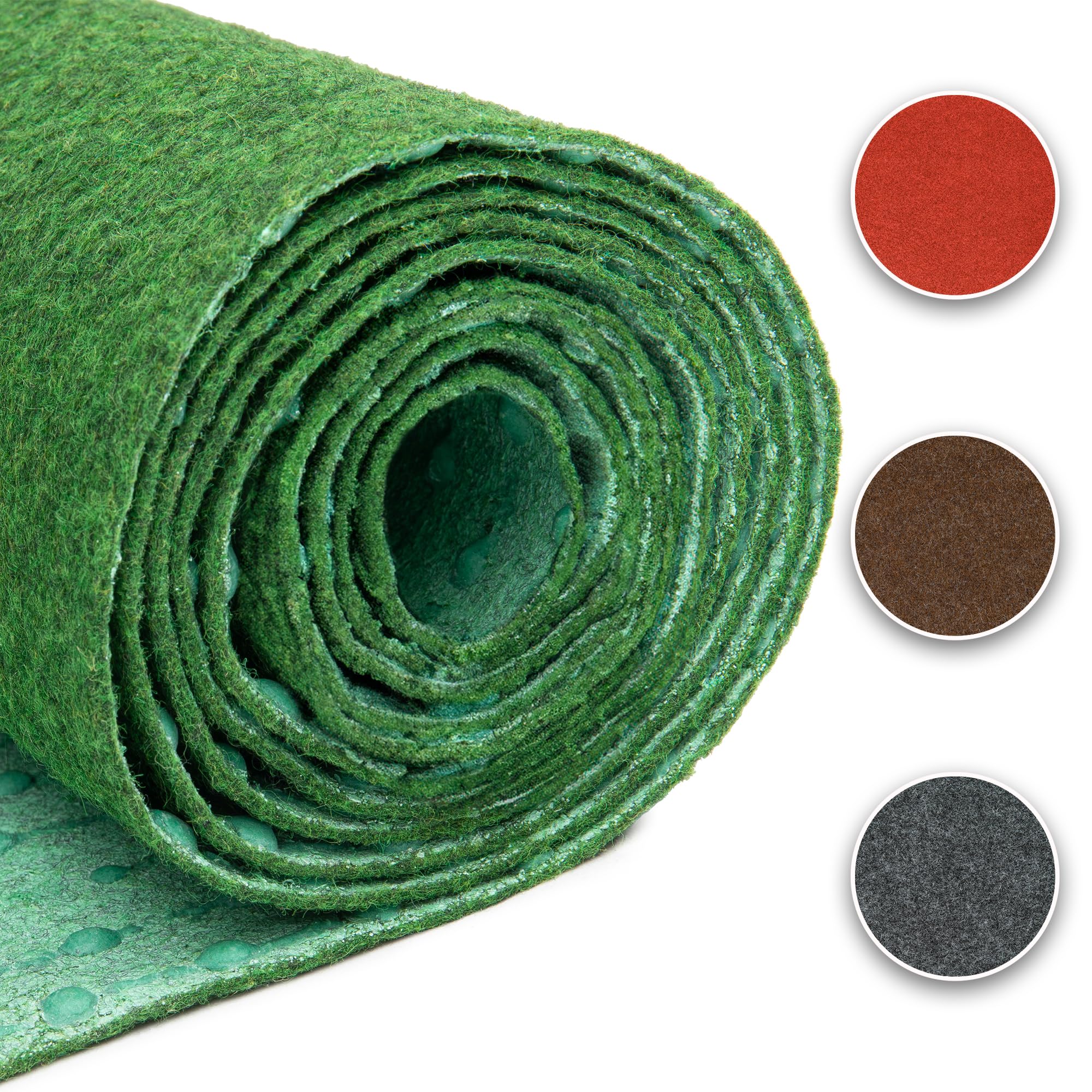 TAPISO Pemba - Tappeto in erba artificiale, resistente alle intemperie, ad asciugatura rapida, per esterni, balcone, terrazza, giardino, erba artificiale, 100 x 350 cm
