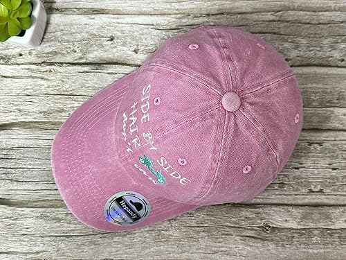 Miniatura 6 de Hepandy Sombreros bordados lado a lado del cabello Don't Care