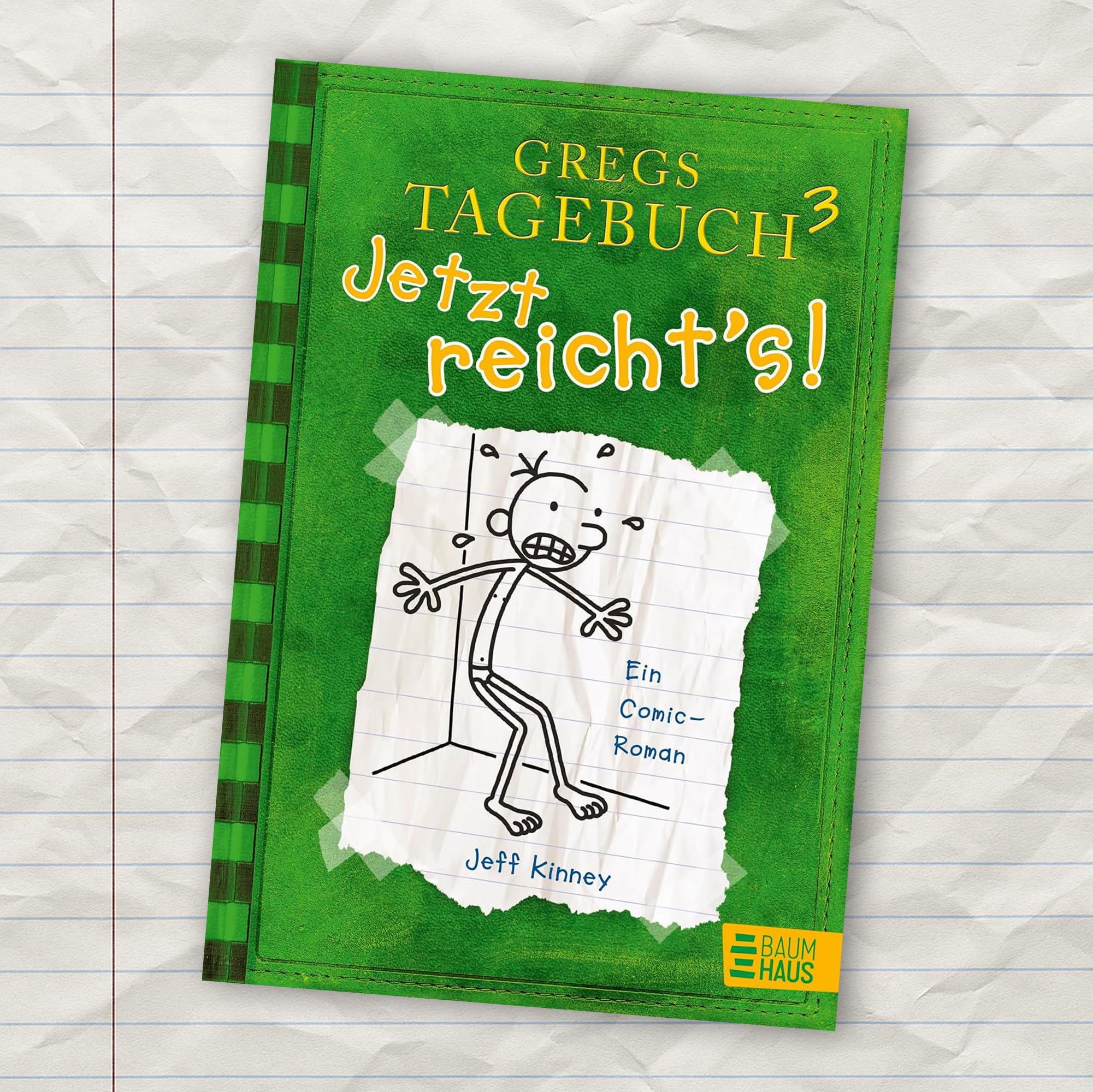 Jeff Kinney Bücherset – Gregs Tagebuch Band 1-5 – Von Idioten umzingelt, Gibt’s Probleme?, Jetzt reicht’s!, Ich war’s nicht! und Geht’s noch? – Kinderbuch Bestseller mit je einer exklusiven Postkarte